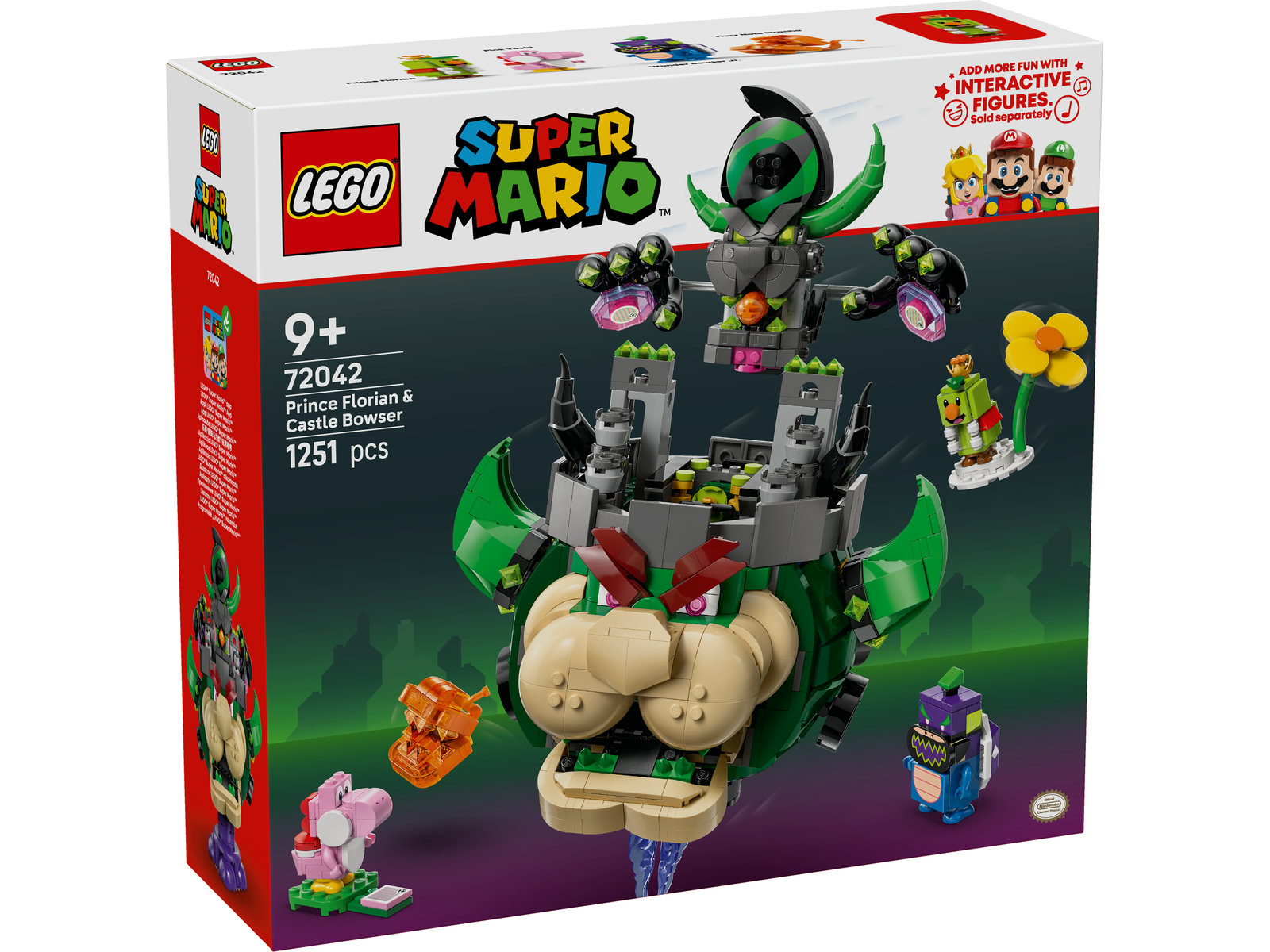 LEGO® Super Mario 72042 - Prinz Florian & Schloss-Bowser LEGO® Super Mario 72042 - Prinz Florian & Schloss-Bowser