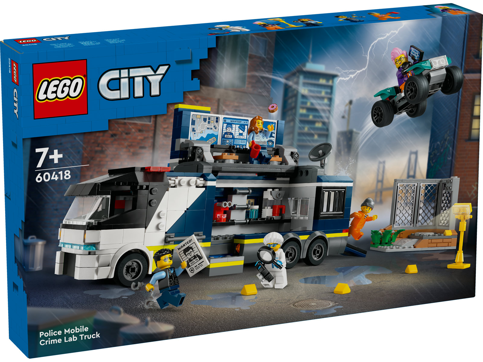 LEGO® City 60418 - Polizeitruck mit Labor LEGO® City 60418 - Polizeitruck mit Labor