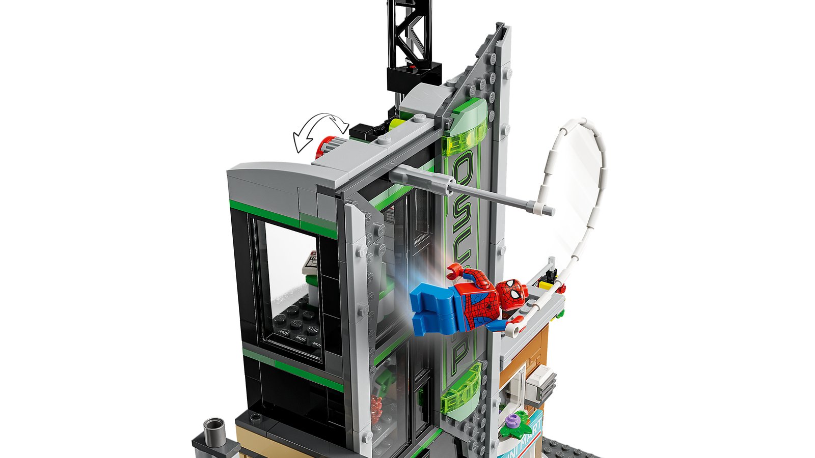 LEGO 76324 LEGO® Super Heroes 76324 - Spider-Man vs. Oscorp – Detailansicht 4