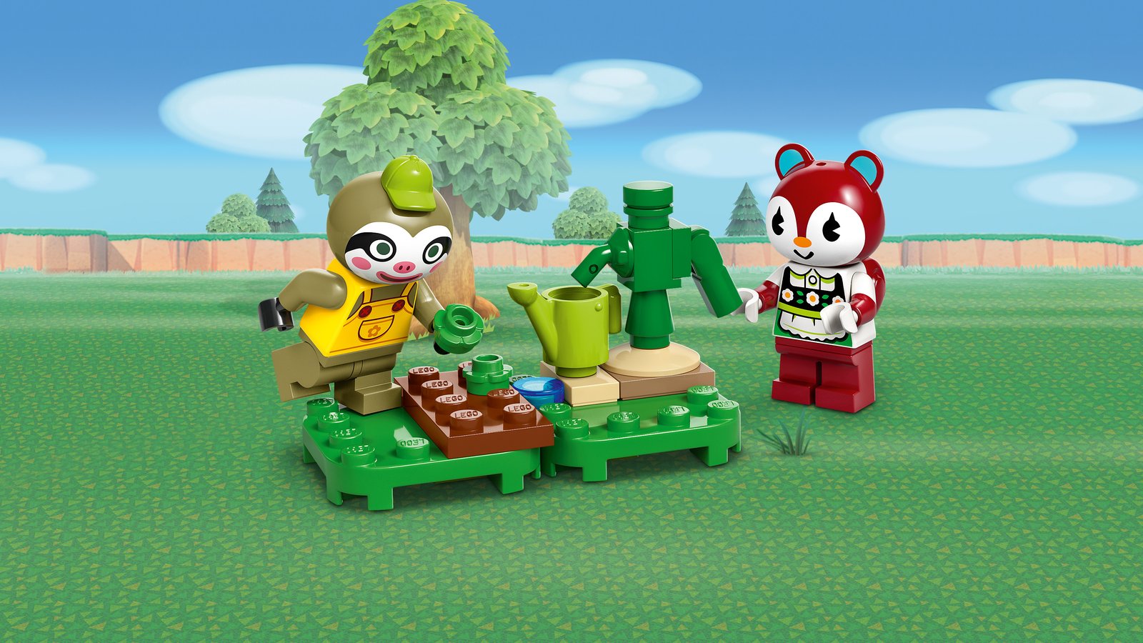 LEGO 77054 LEGO® Animal Crossing™ 77054 - Gerds Wohnwagen & Gärtnerei – Detailansicht 8