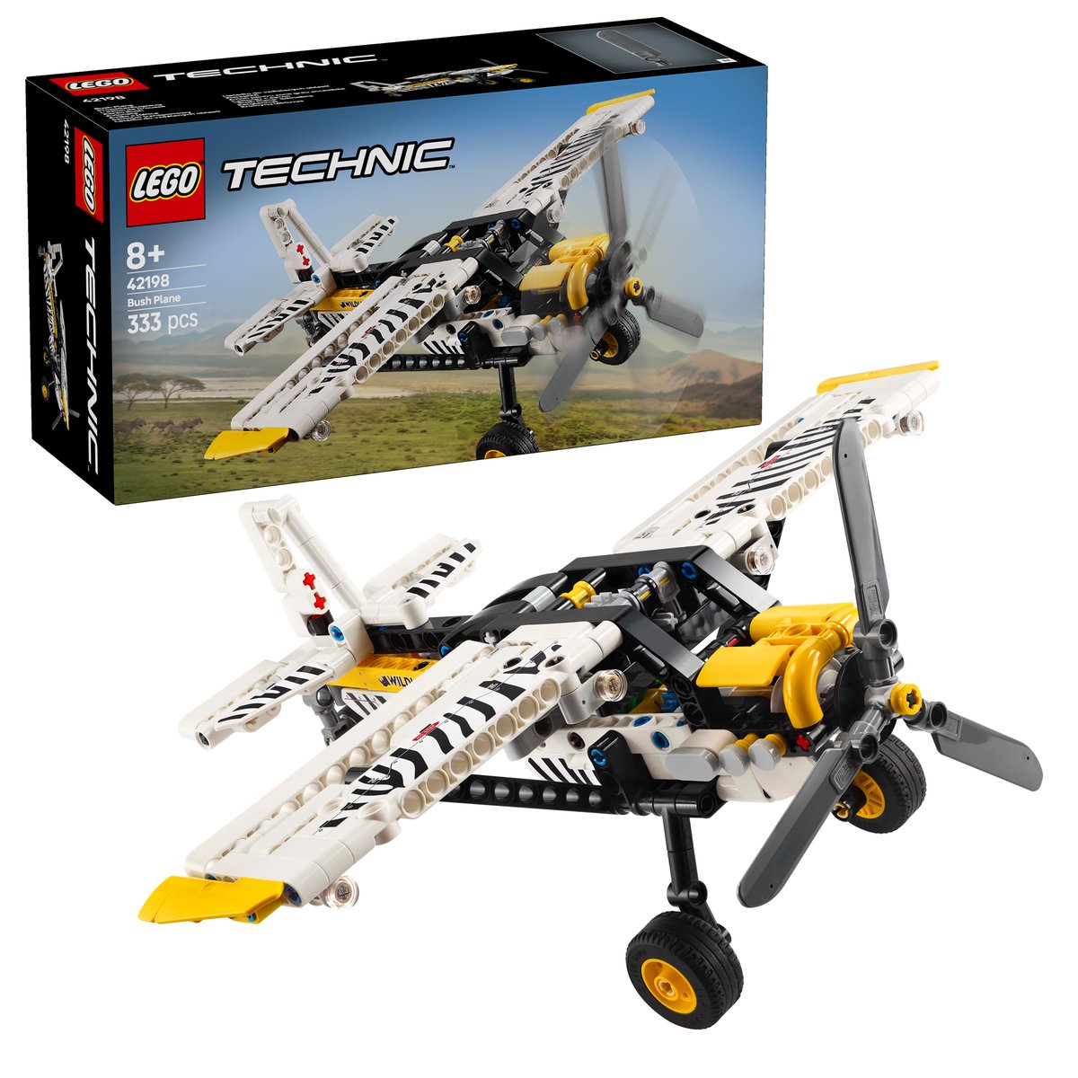 LEGO 42198 LEGO® Technic 42198 - Propellerflugzeug – Box & Produkt