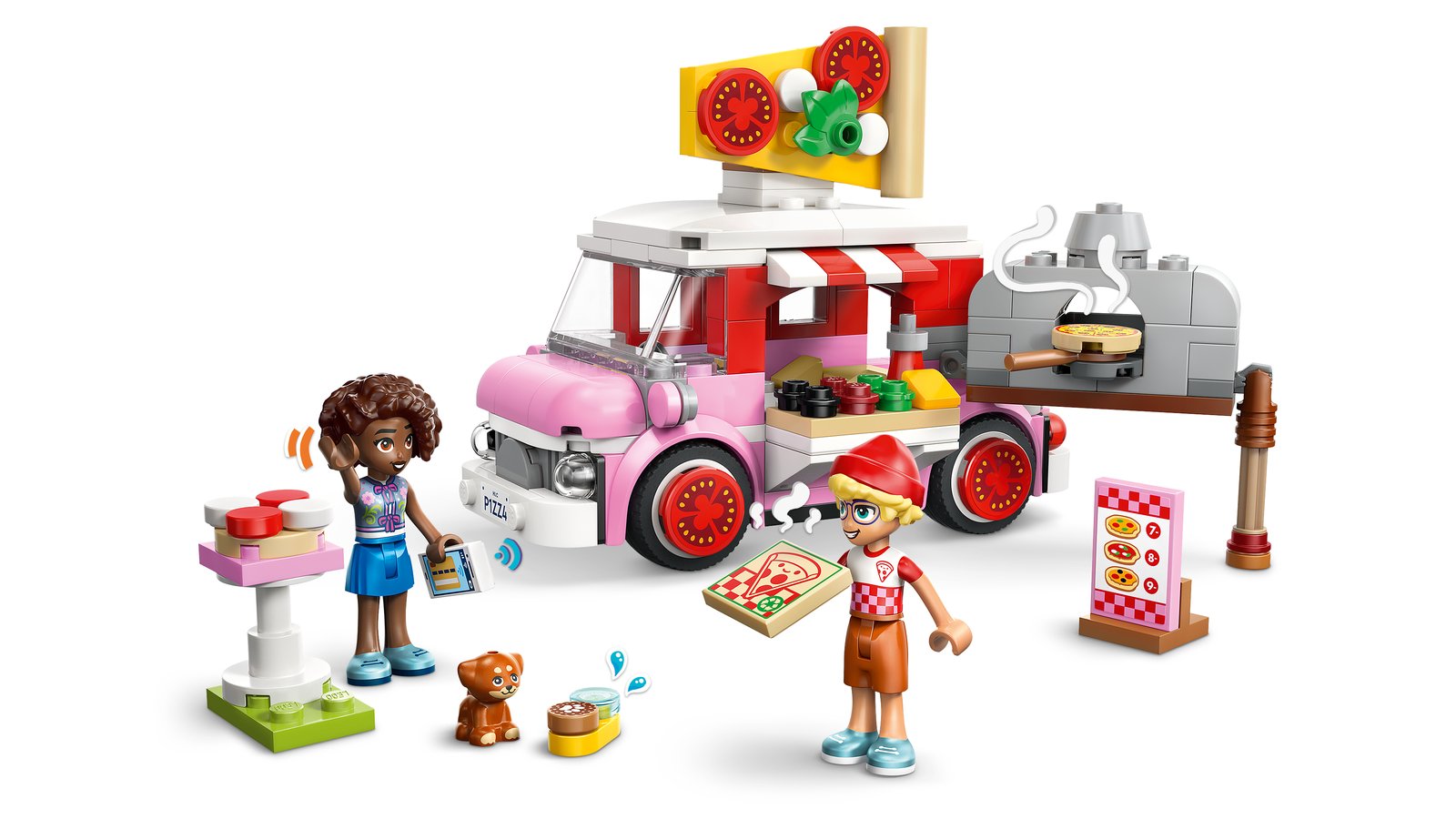 LEGO 42694 LEGO® Friends 42694 - Pizzawagen – Primäres Produktbild