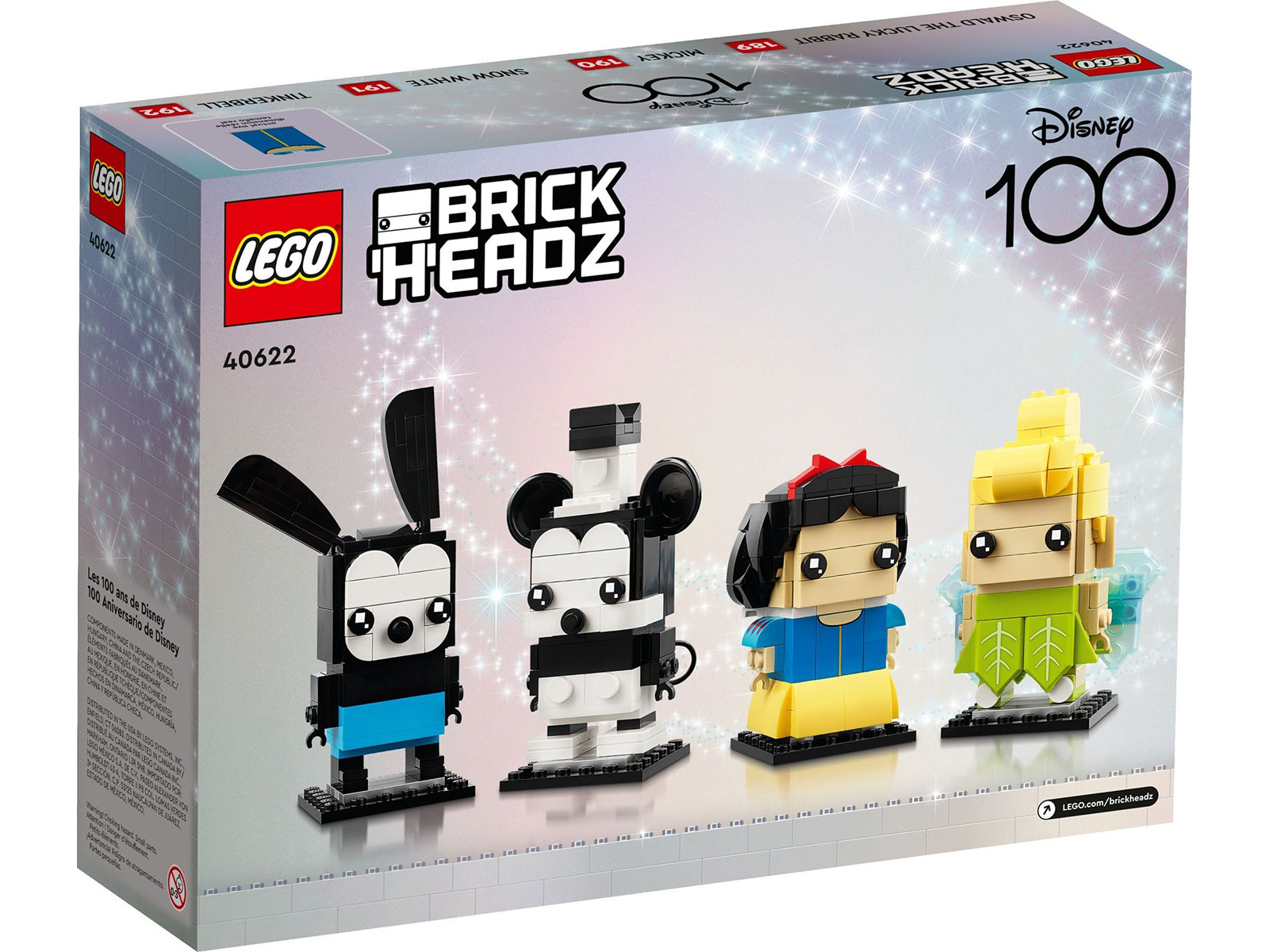 LEGO® BrickHeadz 40622 - 100-jähriges Disney Jubiläum