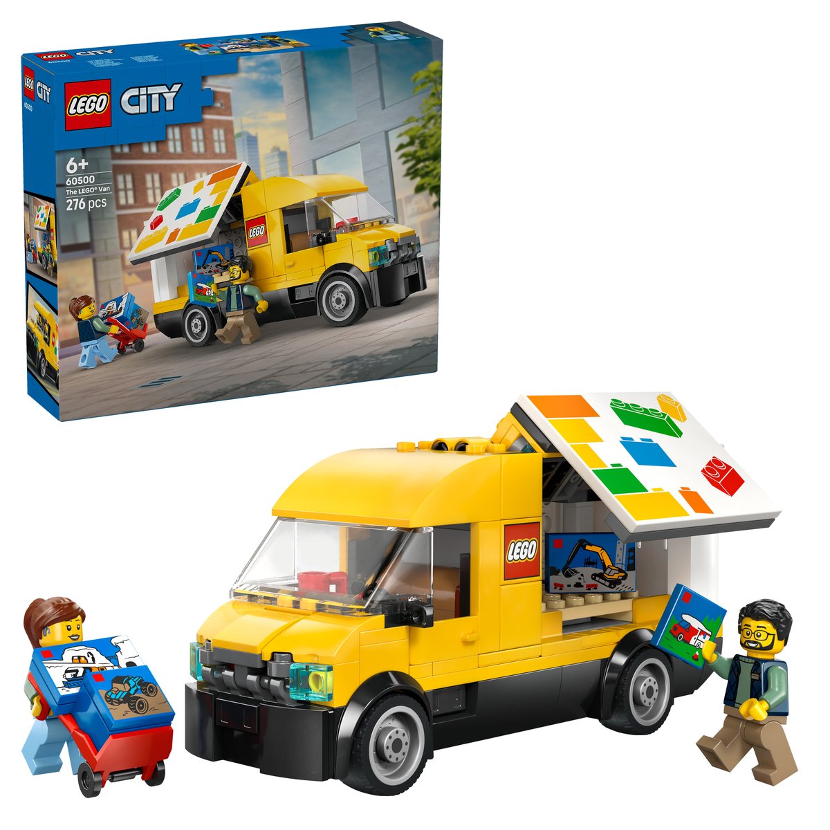 LEGO 60500 LEGO® City 60500 - Der LEGO® Lieferwagen – Box & Produkt