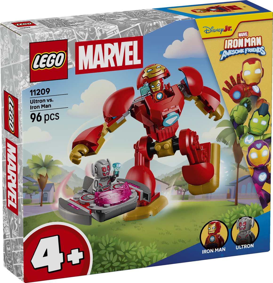 LEGO 11209 LEGO® ǀ Marvel Iron Man und Seine Fantastischen Freunde 11209 - Ultron vs. Iron Man – Verpackung vorne
