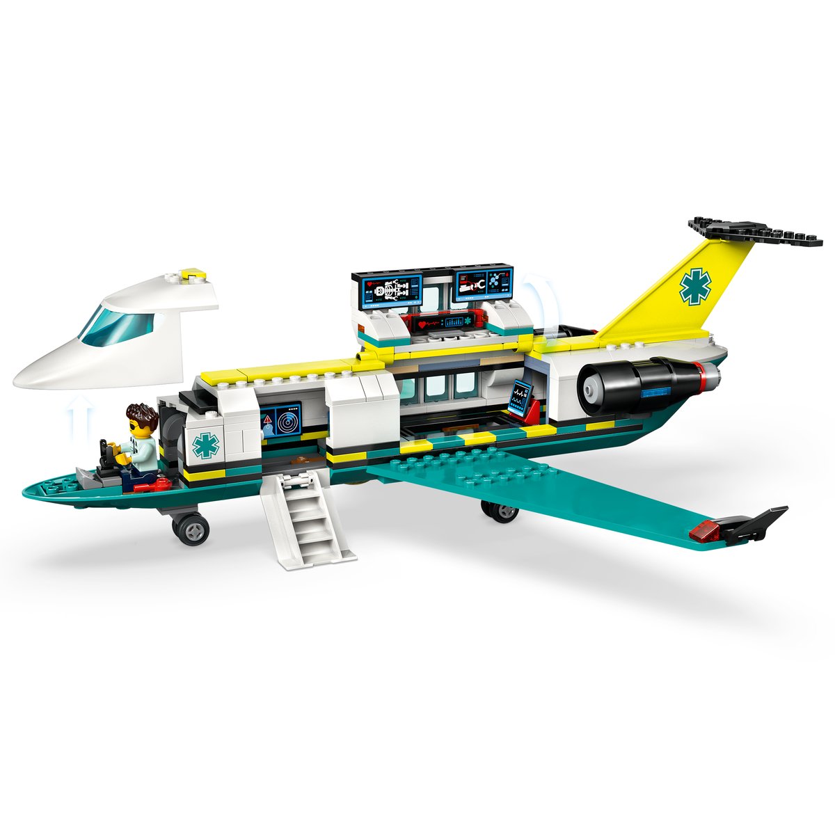 LEGO 60465 LEGO® City 60465 - Notfallrettungsflugzeug – Detailansicht 2