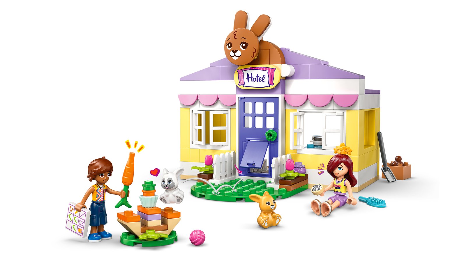 LEGO 42679 LEGO® Friends 42679 - Heartlake City Hasenhotel – Primaeres Produktbild