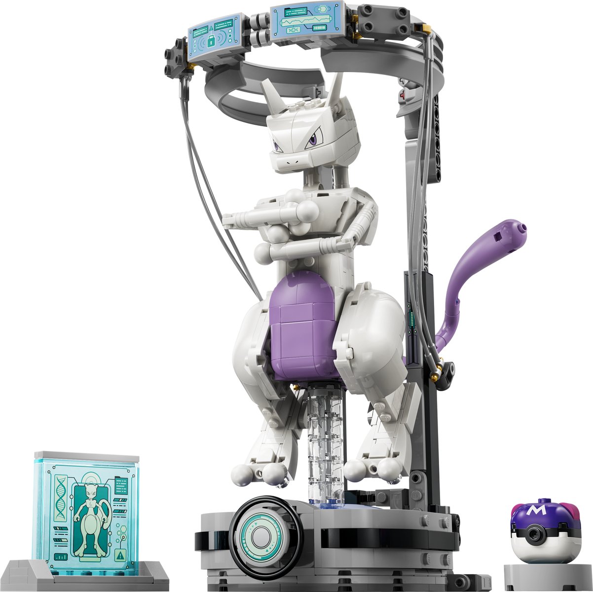 LEGO 72163 LEGO® Pokémon™ 72163 - SMART Play™: Mewtus Ausbruch aus dem Labor – Produktfoto