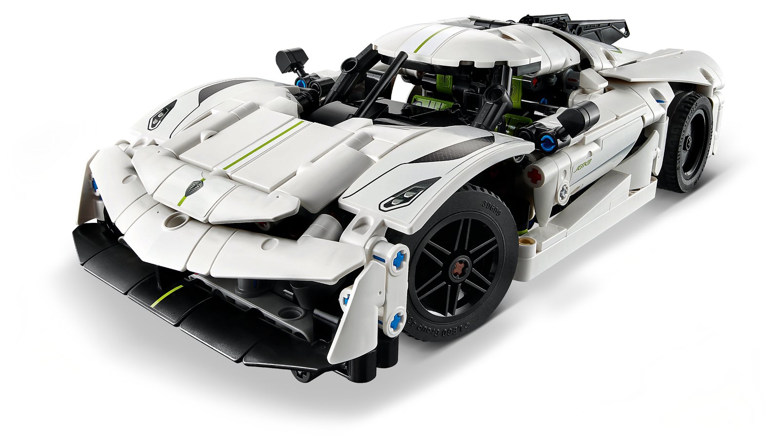 LEGO 42184 LEGO® Technic 42184 - Koenigsegg Jesko Absolut Supersportwagen in Weiß – Primaeres Produktbild