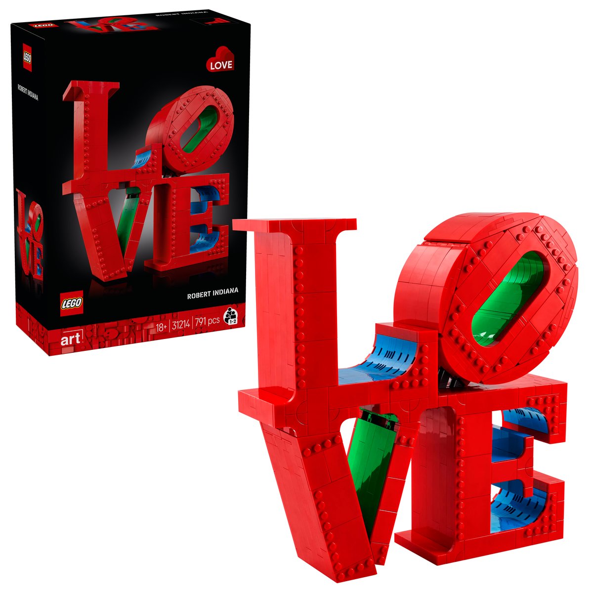 LEGO 31214 LEGO® ART 31214 - LOVE – Box & Produkt