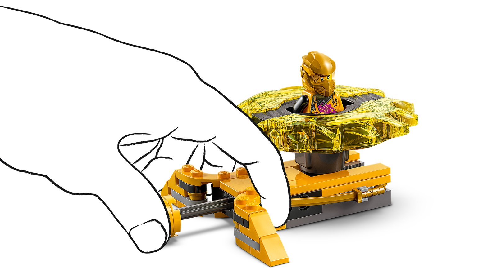 LEGO 71826 LEGO® Ninjago 71826 - Drachen-Spinjitzu Battle Pack – Detailansicht 2