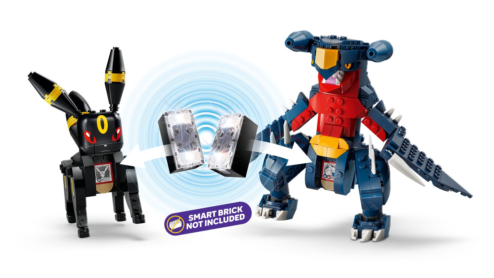 LEGO 72165 LEGO® Pokémon™ 72165 - SMART Play™: Nachtaras und Knakracks Duell um die Meisterschaft – Detailansicht 3
