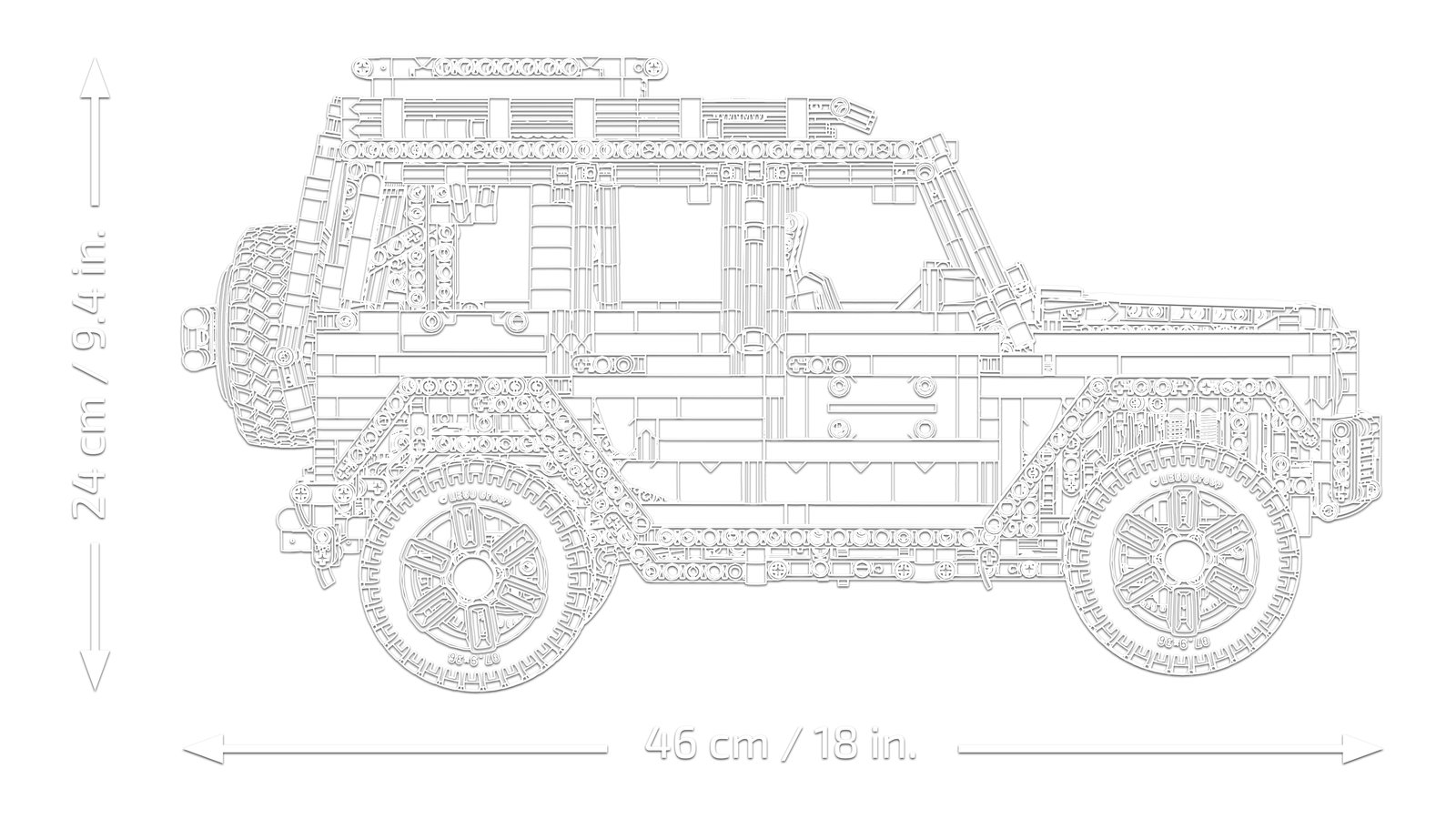 LEGO 42177 LEGO® Technic 42177 - Mercedes-Benz G 500 PROFESSIONAL Line – Detailansicht 4