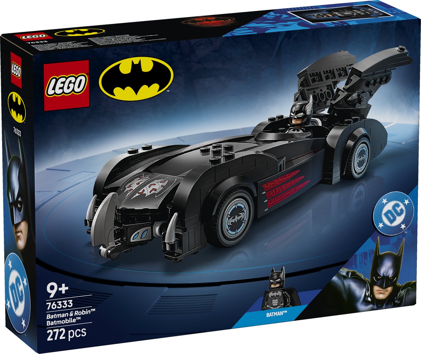 LEGO® DC Batman™ 76333 - Batman & Robin: Batmobil