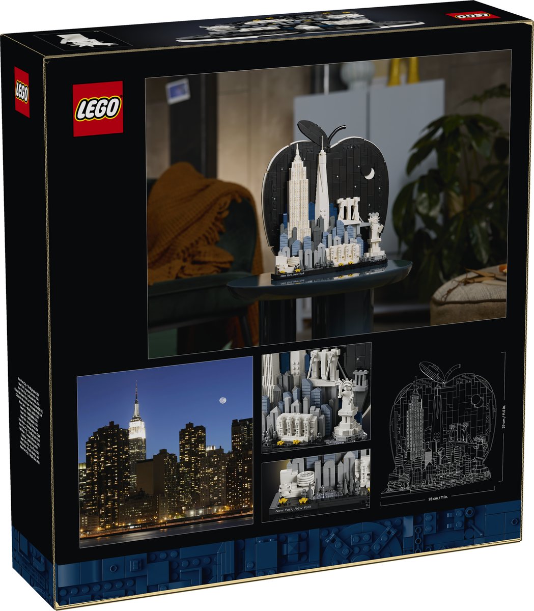 LEGO 21066 LEGO® Architecture 21066 - New York City – The Big Apple – Verpackung hinten