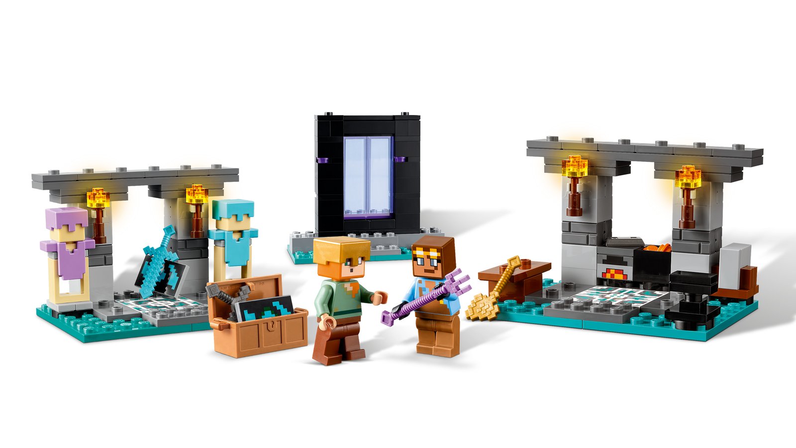 LEGO 21252 LEGO® Minecraft 21252 - Die Waffenkammer – Detailansicht 2