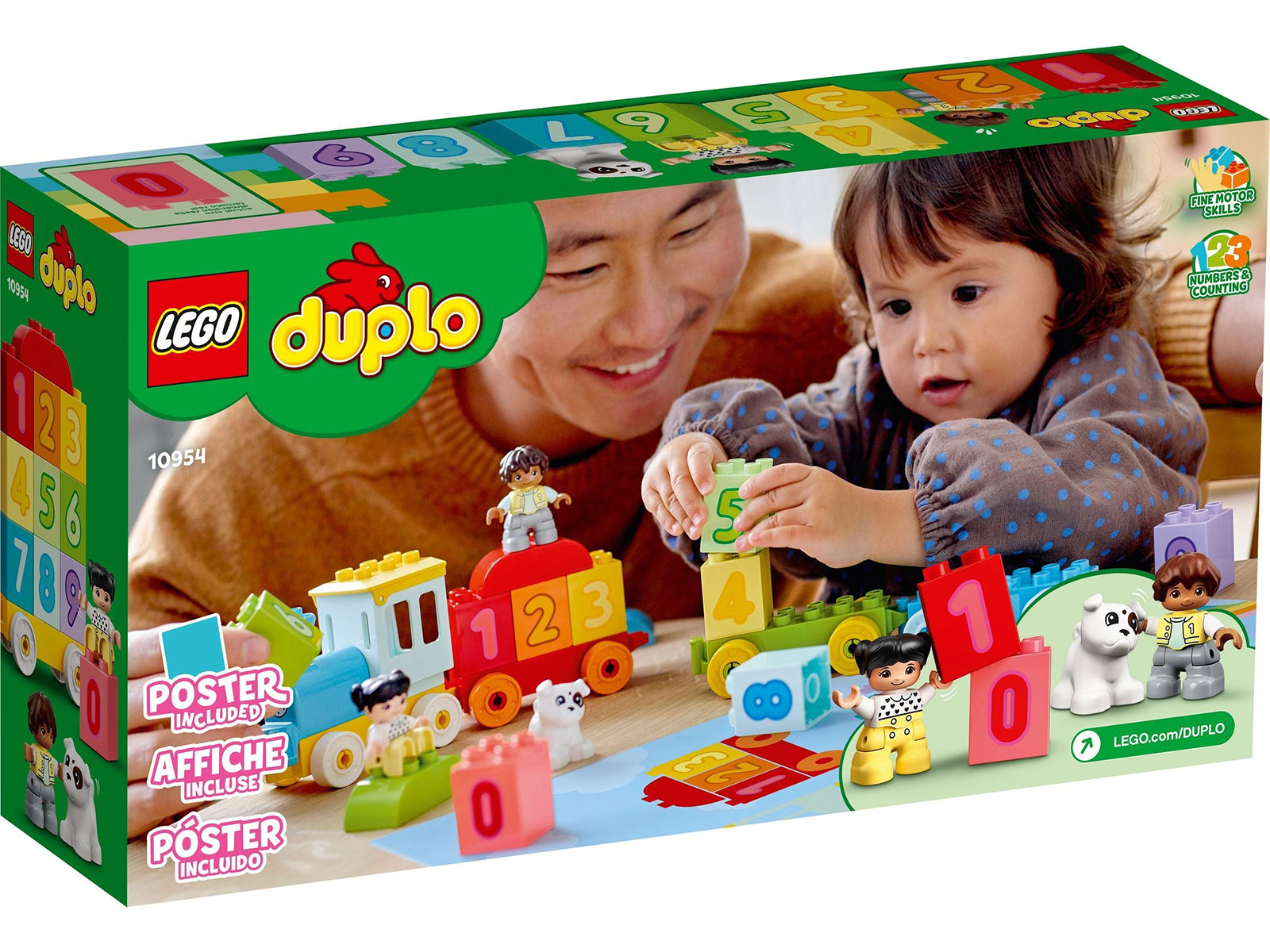 LEGO® DUPLO® 10954 - Zahlenzug – Zählen lernen