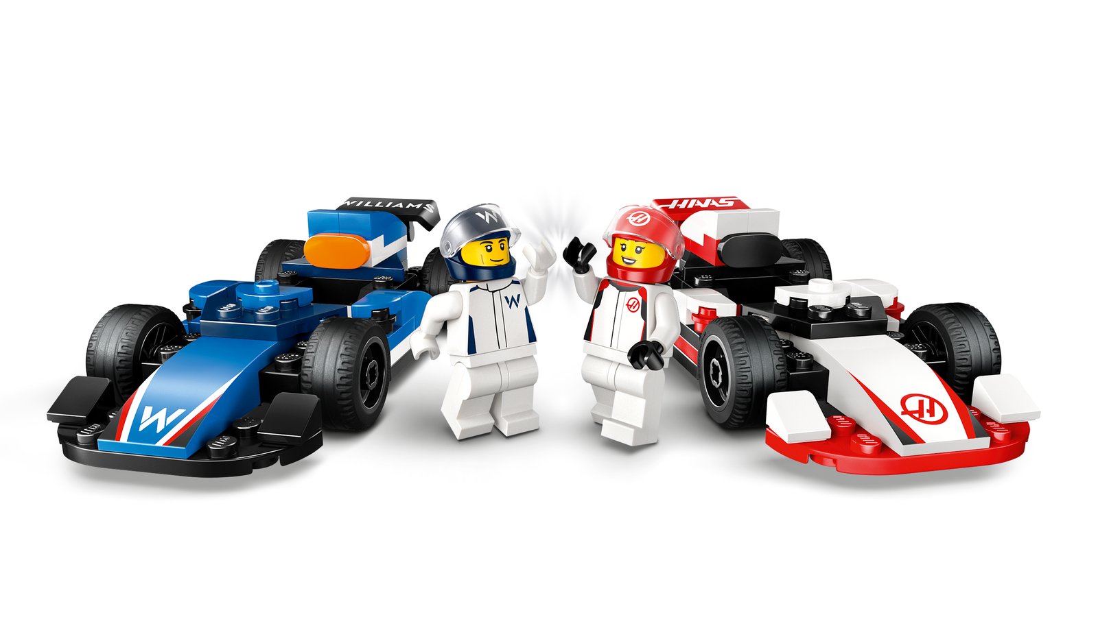 LEGO 60464 LEGO® City 60464 - F1® Williams Racing und Haas F1® Rennautos – Detailansicht 2