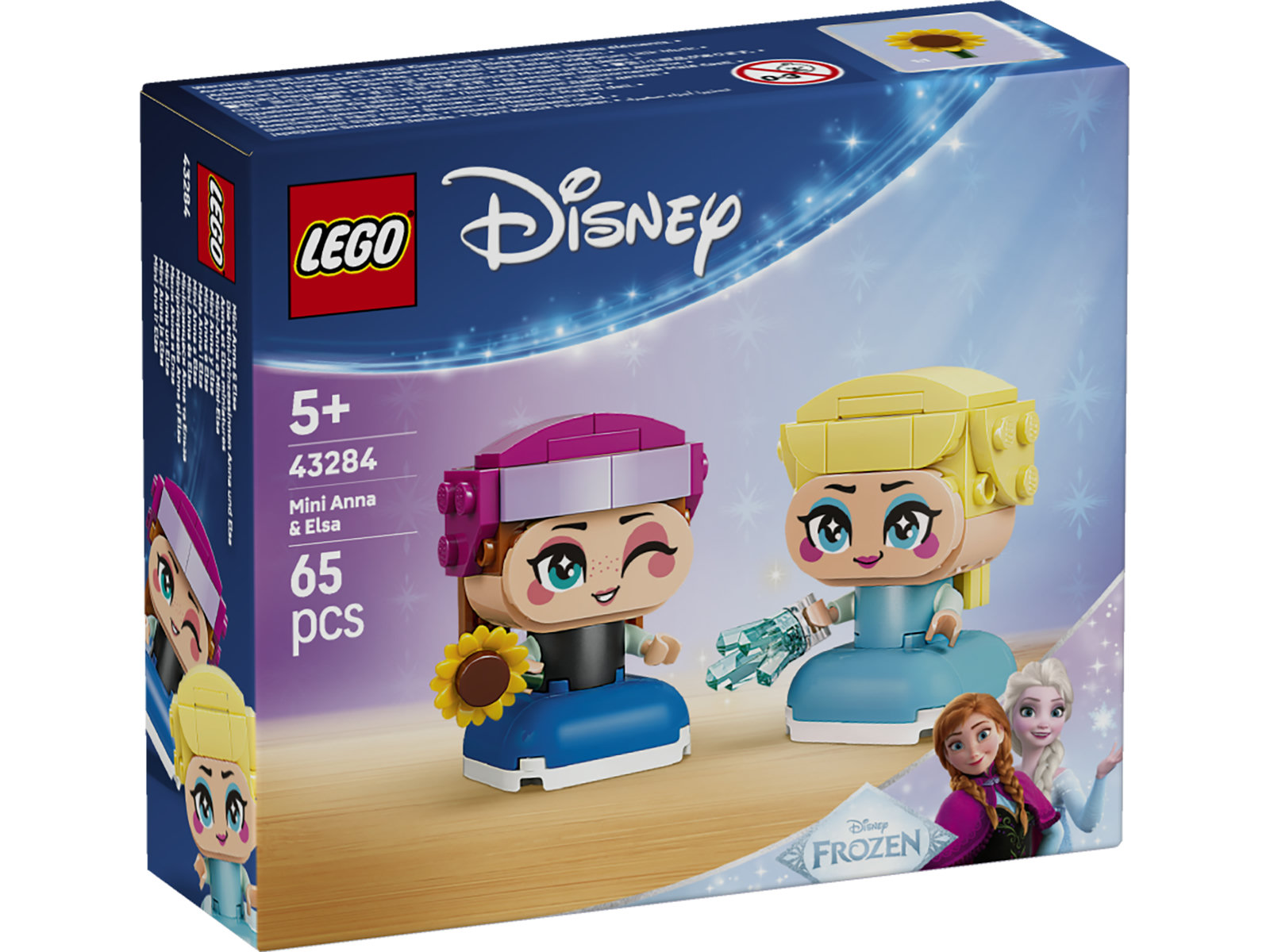 LEGO® Disney Princess 43284 - Die Mini-Prinzessinnen Anna und Elsa