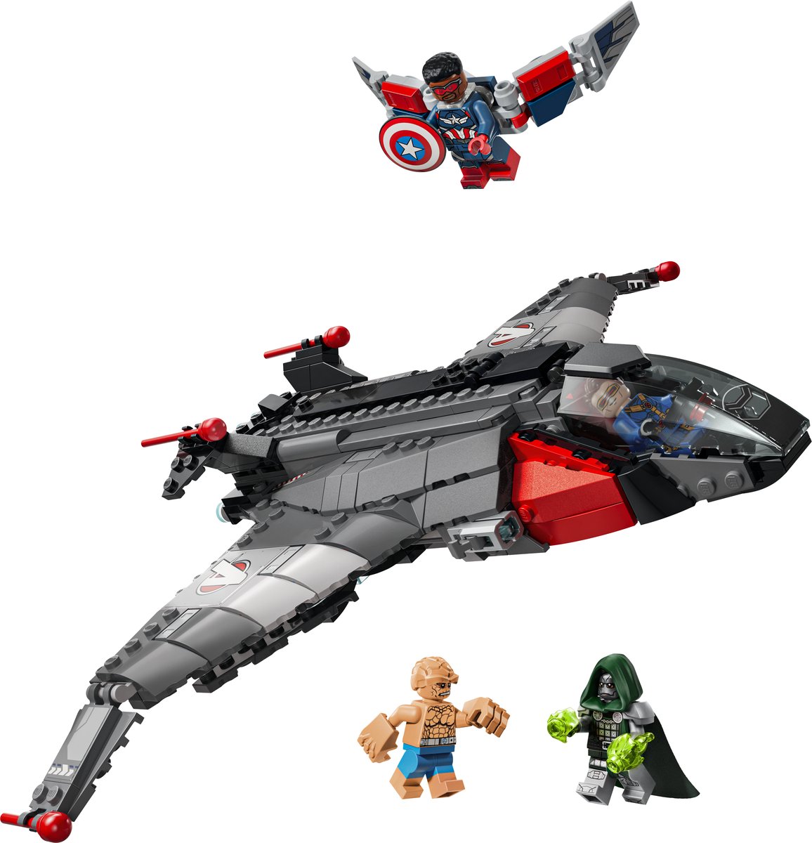 LEGO 76347 LEGO® Super Heroes Marvel 76347 - Avengers: Doomsday Quinjet – Produktfoto