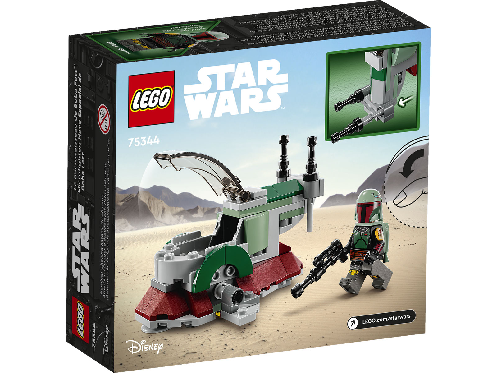 LEGO® Star Wars™ 75344 - Boba Fetts Starship™ – Microfighter