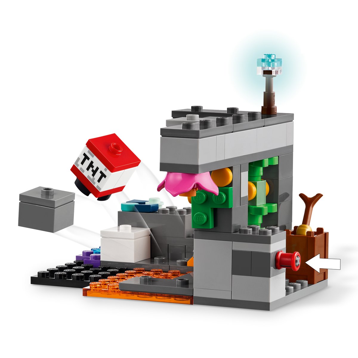 LEGO 21274 LEGO® Minecraft 21274 - Begegnung mit dem Wächter – Detailansicht 3