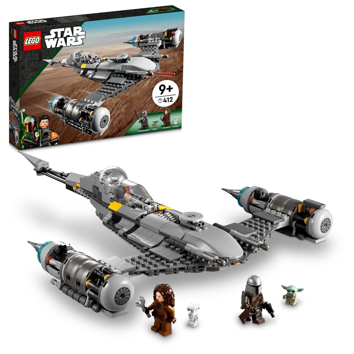 LEGO 75325 LEGO® Star Wars™ 75325 - Der N-1 Starfighter des Mandalorianers – Box & Produkt