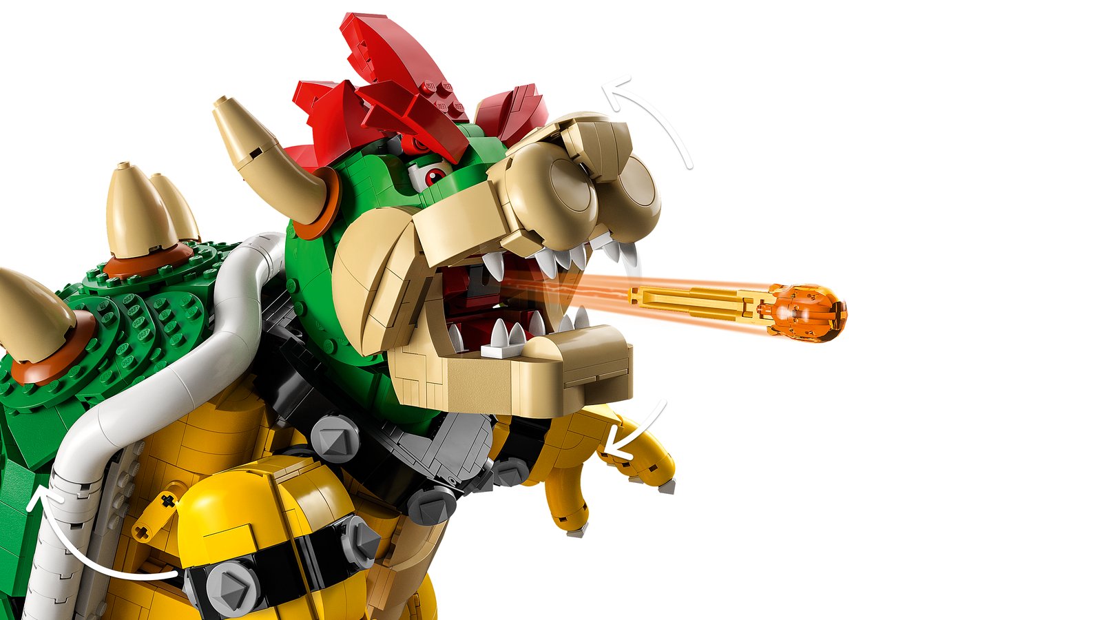 LEGO 71411 LEGO® Super Mario™ 71411 - Der mächtige Bowser – Detailansicht 3