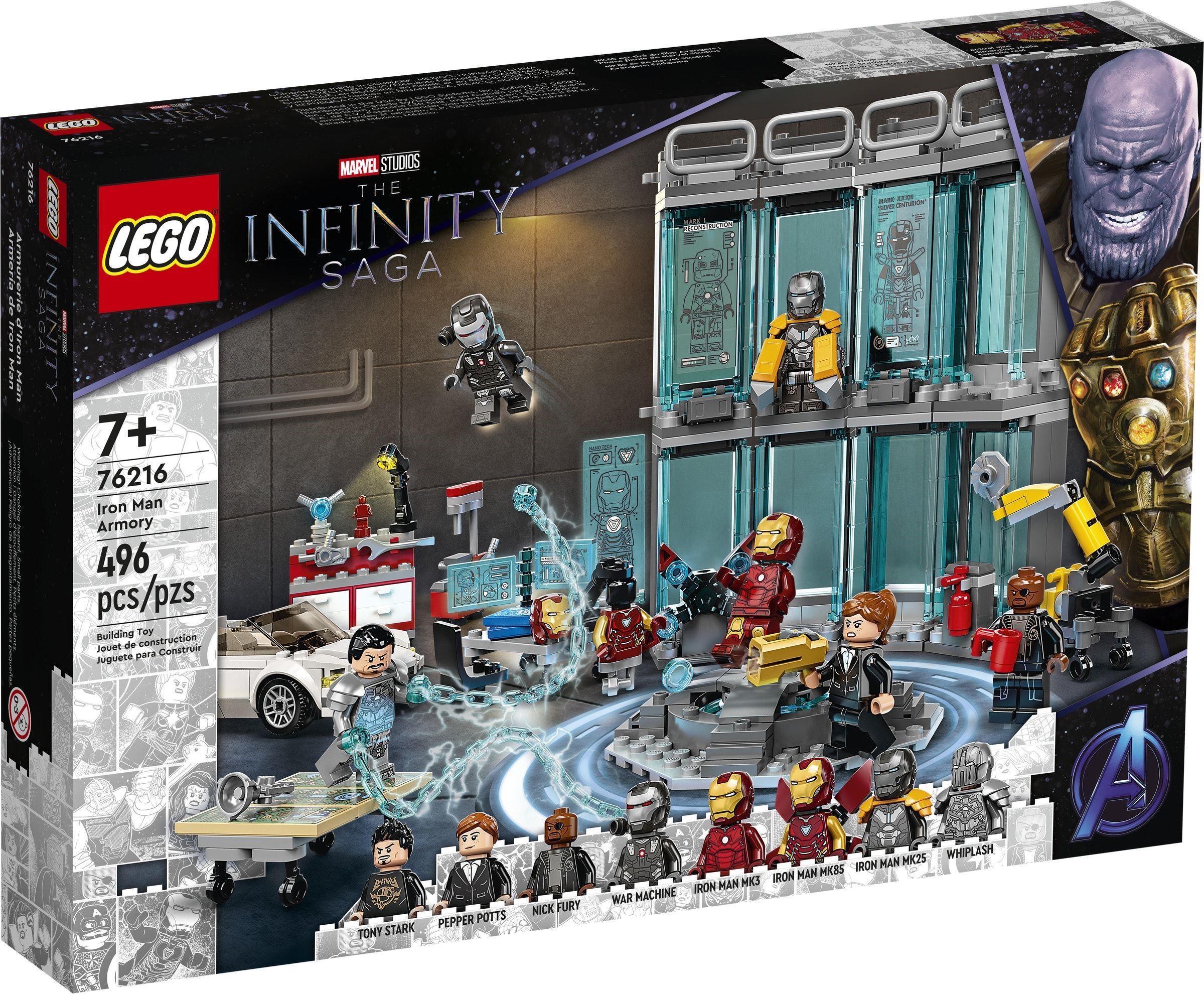 LEGO® Marvel 76216 - Iron Mans Werkstatt
