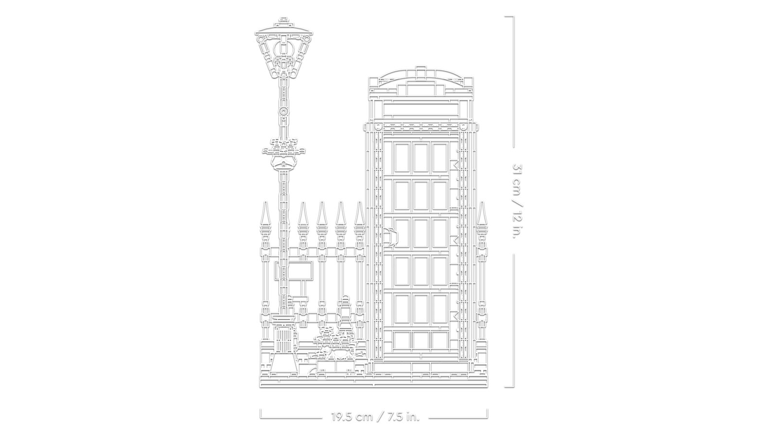 LEGO 21347 LEGO® Ideas 21347 - Rote Londoner Telefonzelle – Detailansicht 6