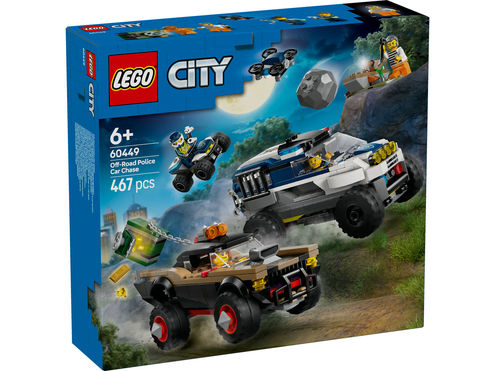 LEGO® City 60449 - Verfolgungsjagd im Polizeigeländewagen LEGO® City 60449 - Verfolgungsjagd im Polizeigeländewagen