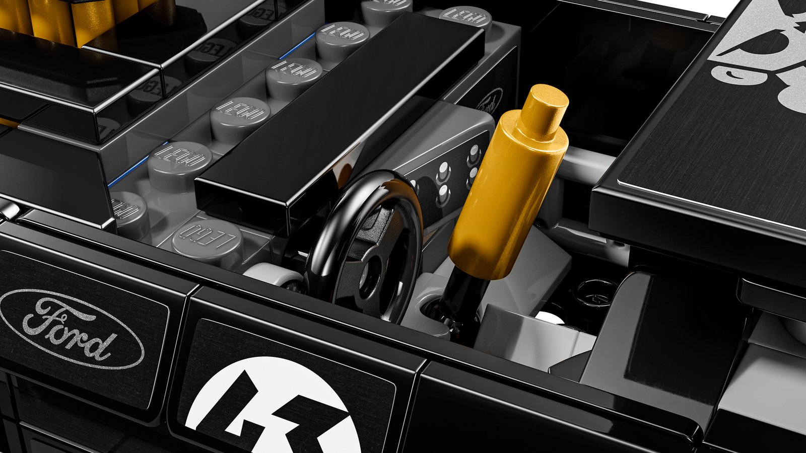 LEGO 77262 LEGO® Speed Champions 77262 - Ken Blocks 1965 Ford Mustang Hoonicorn V1 – Detailansicht 4