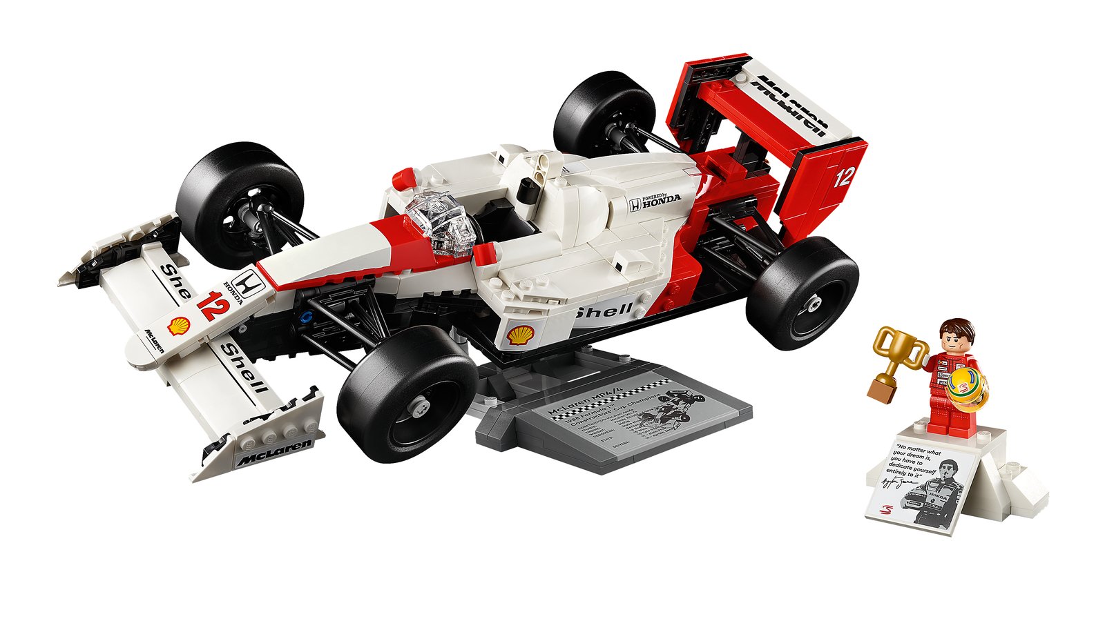 LEGO 10330 LEGO® Icons 10330 - McLaren MP4/4 & Ayrton Senna – Detailansicht 3