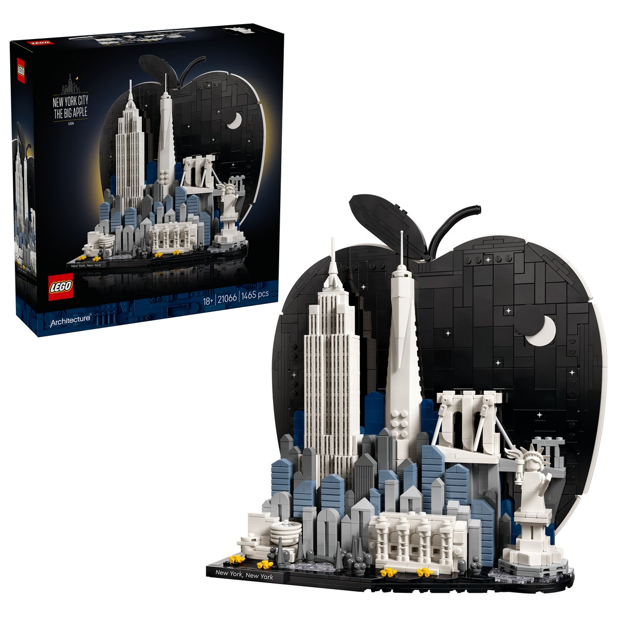 LEGO 21066 LEGO® Architecture 21066 - New York City – The Big Apple – Box & Produkt