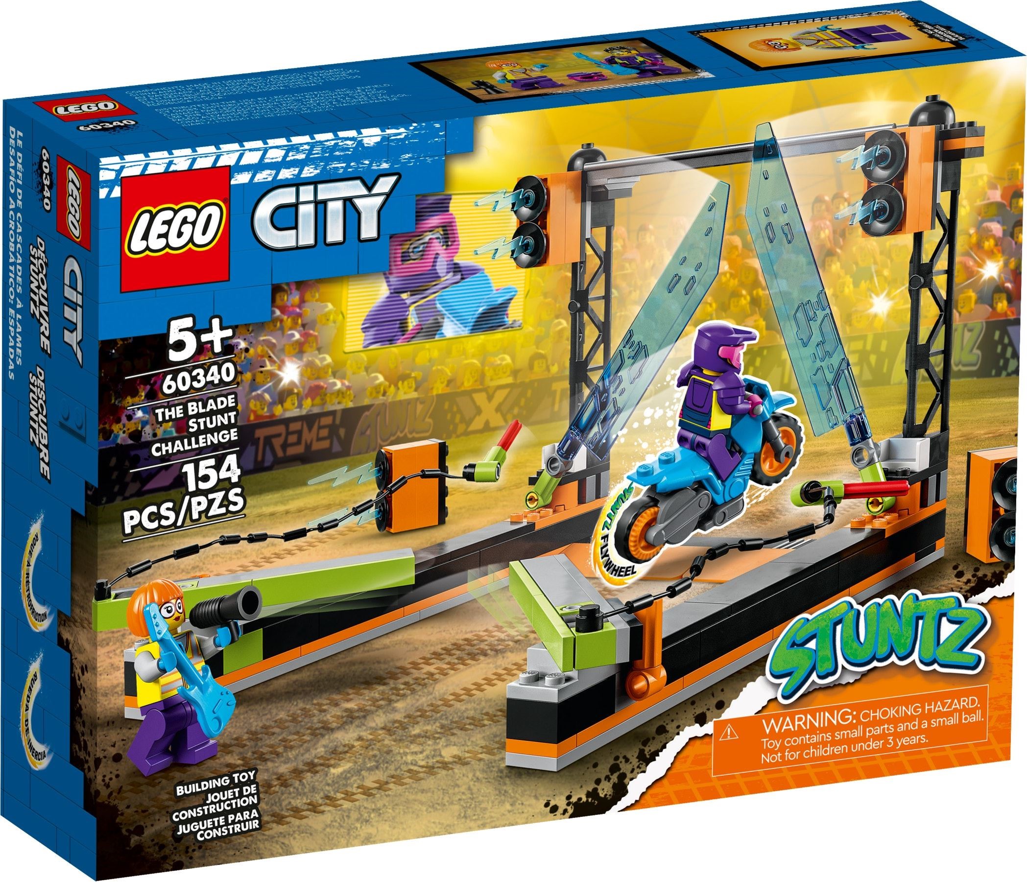 LEGO® City 60340 - Hindernis-Stuntchallenge LEGO® City 60340 - Hindernis-Stuntchallenge - Box Front