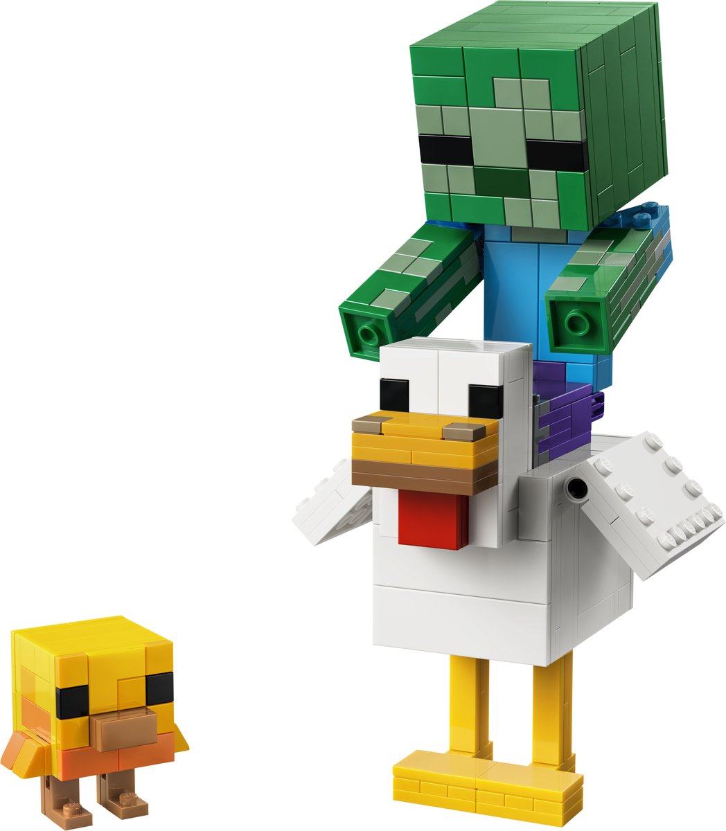 LEGO 21582 LEGO® Minecraft® 21582 - Hühnerreiter – Produktfoto