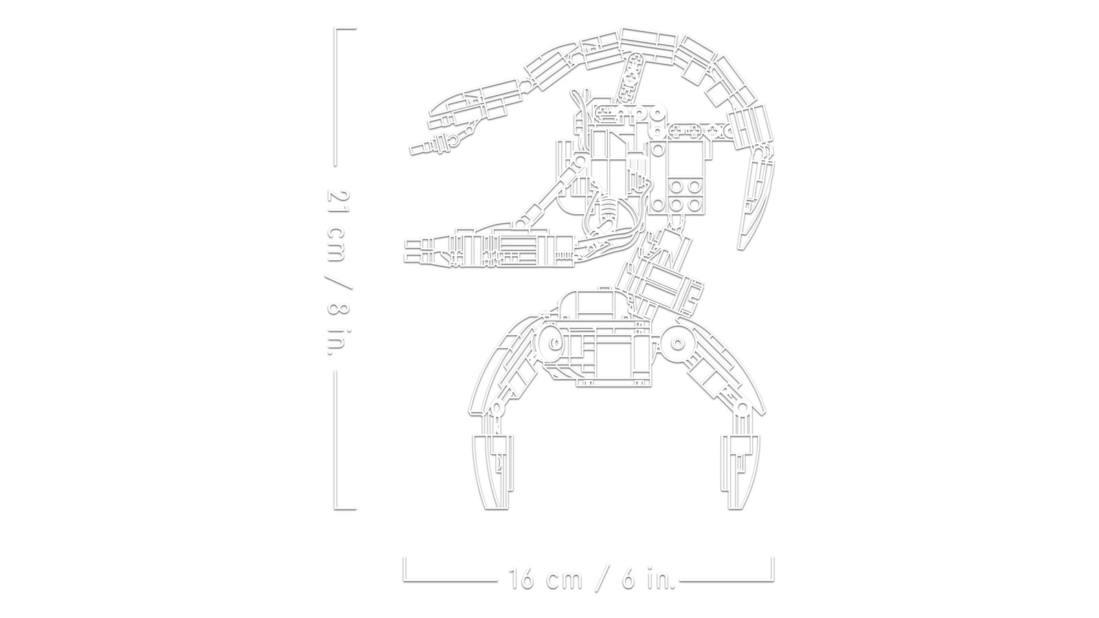 LEGO 75381 LEGO® Star Wars™ 75381 - Droideka™ – Detailansicht 2