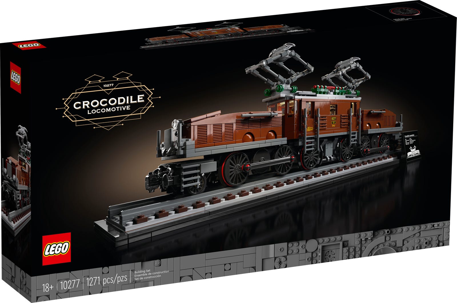 LEGO® 10277 - Lokomotive "Krokodil"