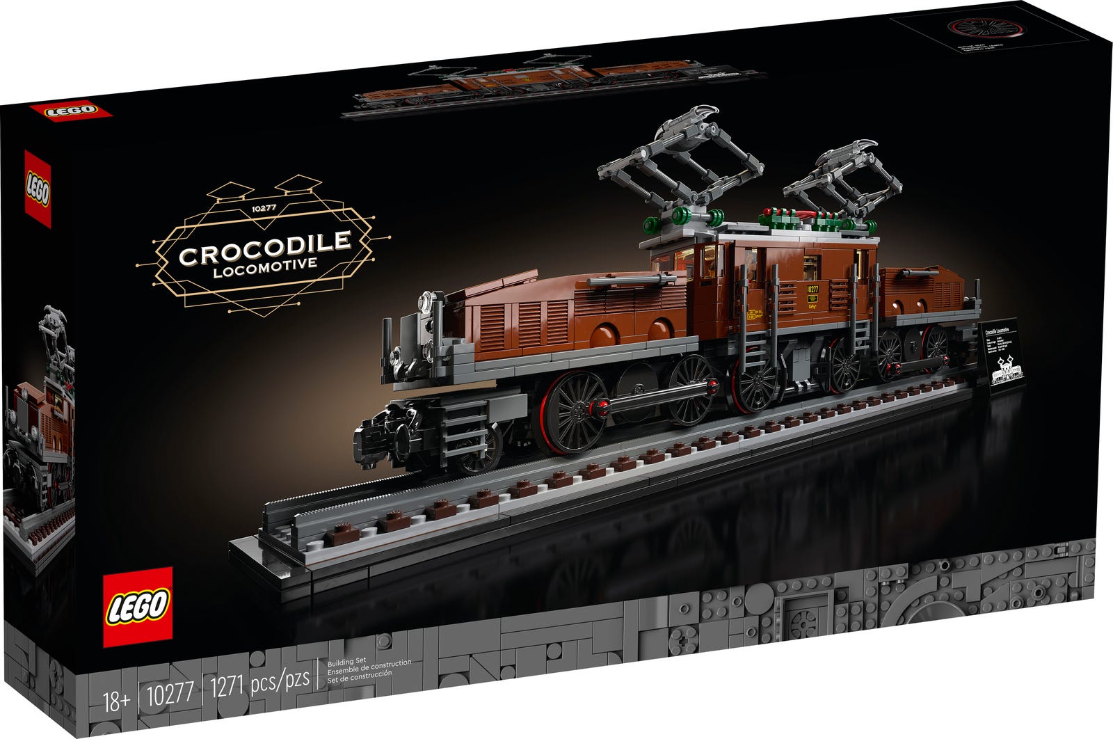 LEGO® 10277 - Lokomotive "Krokodil" LEGO® 10277 - Lokomotive "Krokodil"