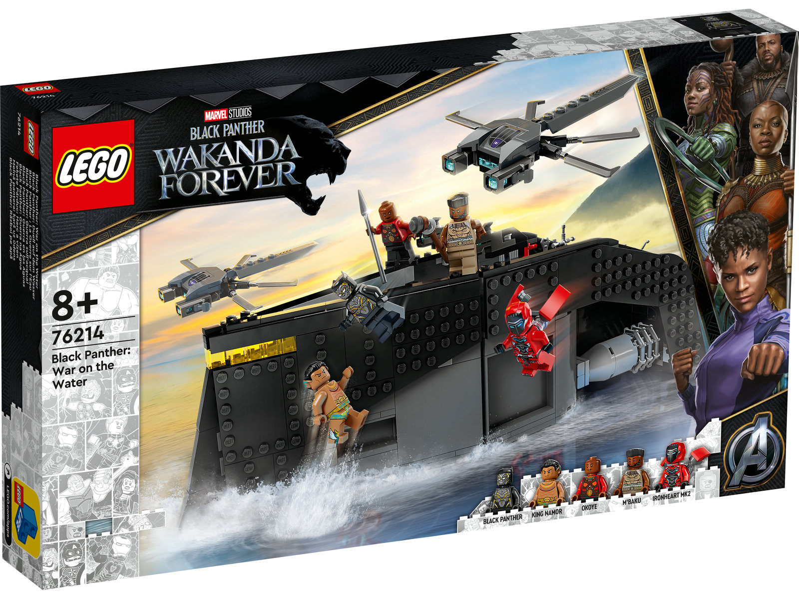 LEGO® Super Heroes 76214 - Black Panther: Duell auf dem Wasser LEGO® Super Heroes 76214 - Black Panther: Duell auf dem Wasser