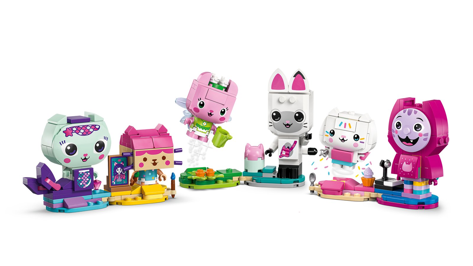 LEGO 11215 LEGO® Gabby's Dollhouse 11215 - Gabbys Katzenfreunde aus LEGO Steinen – Primaeres Produktbild