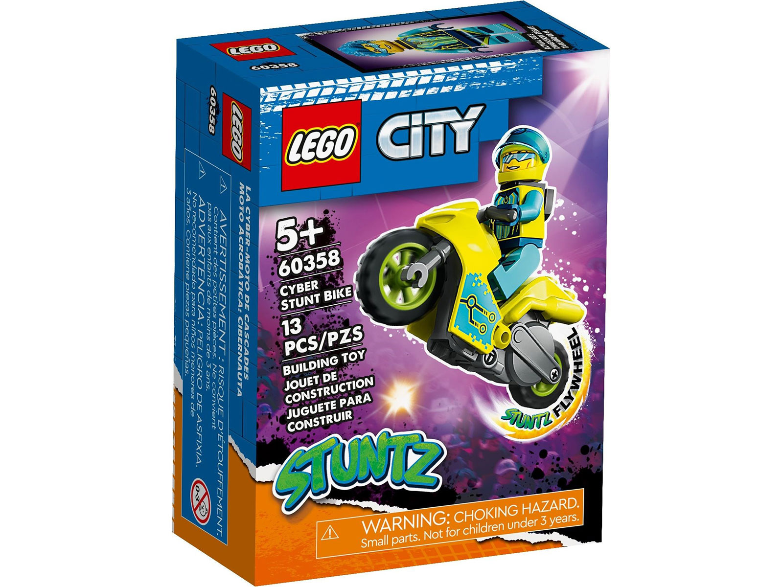 LEGO® City 60358 - Cyber-Stuntbike - Box Front