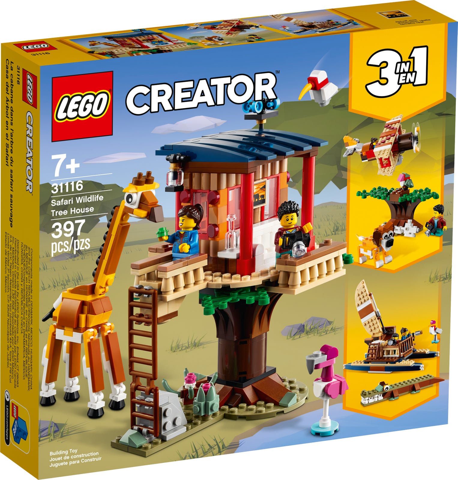LEGO® Creator 31116 - Safari-Baumhaus