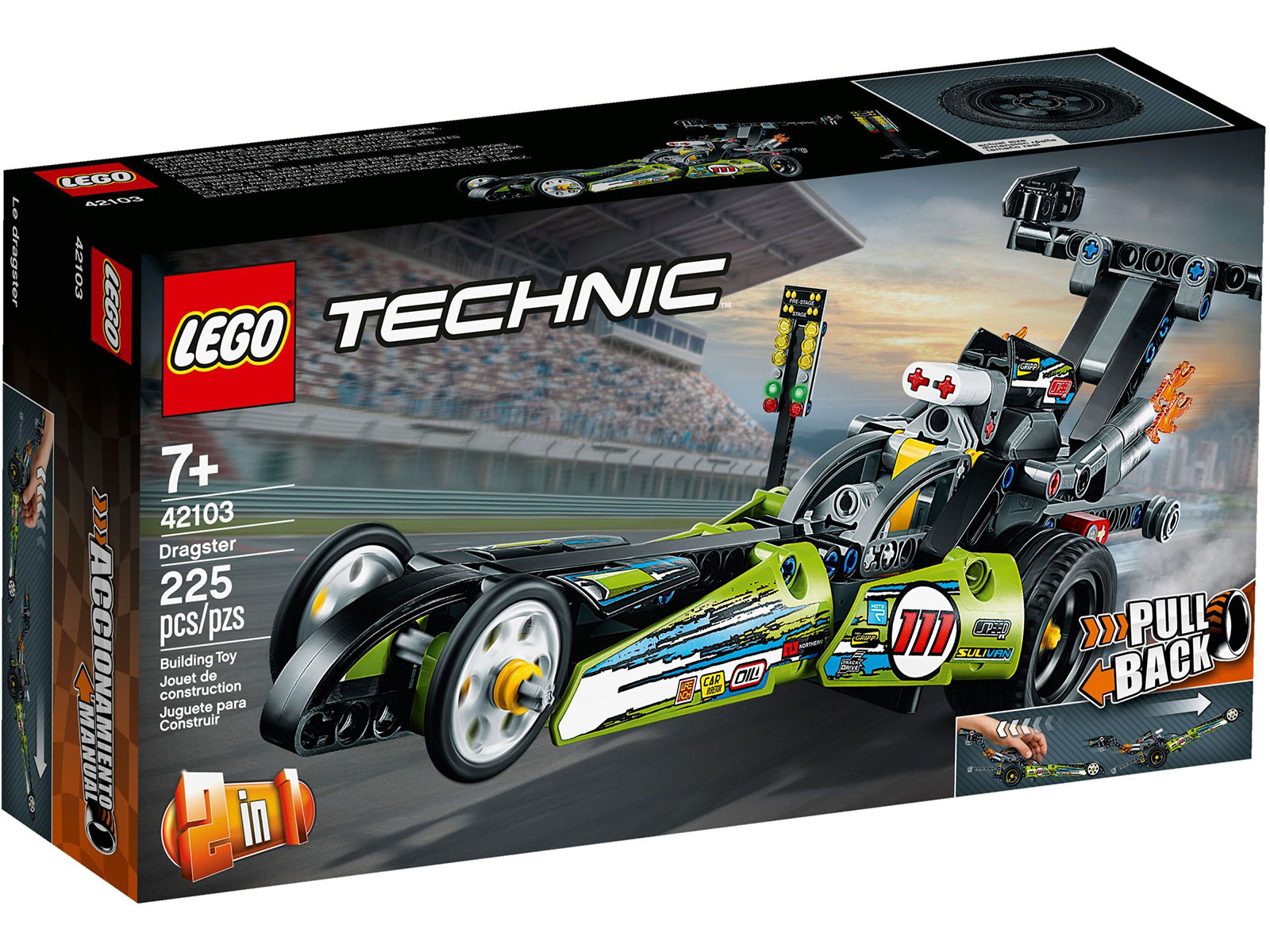LEGO® Technic 42103 - Dragster Rennauto