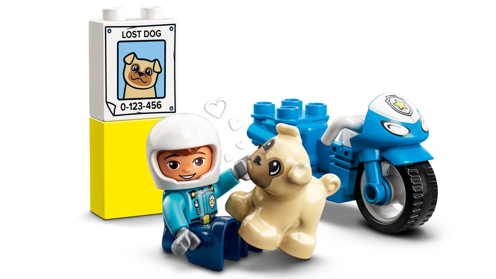 LEGO 10967 LEGO® DUPLO® 10967 - Polizeimotorrad – Detailansicht 3