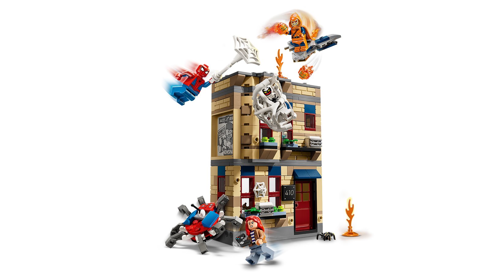 LEGO 76317 LEGO® Super Heroes 76317 - Peter Parkers Wohnung – Primaeres Produktbild