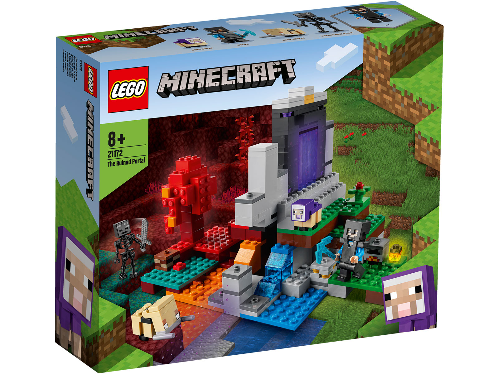 LEGO® Minecraft™ 21172 – Das zerstörte Portal