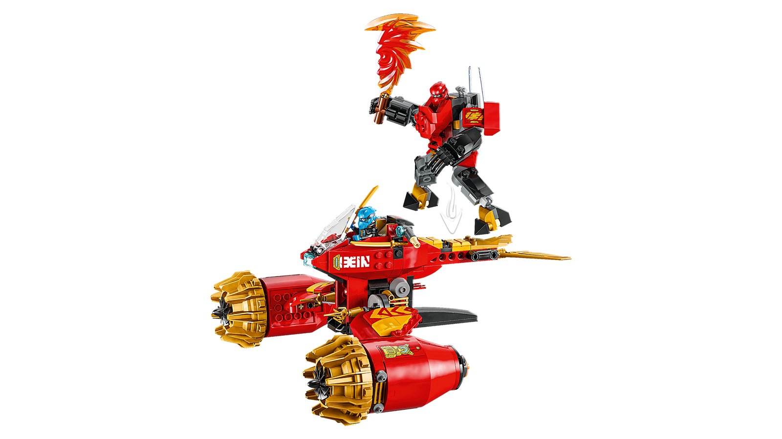 LEGO 71830 LEGO® Ninjago 71830 - Kais Sturmreiter-Mech – Detailansicht 3