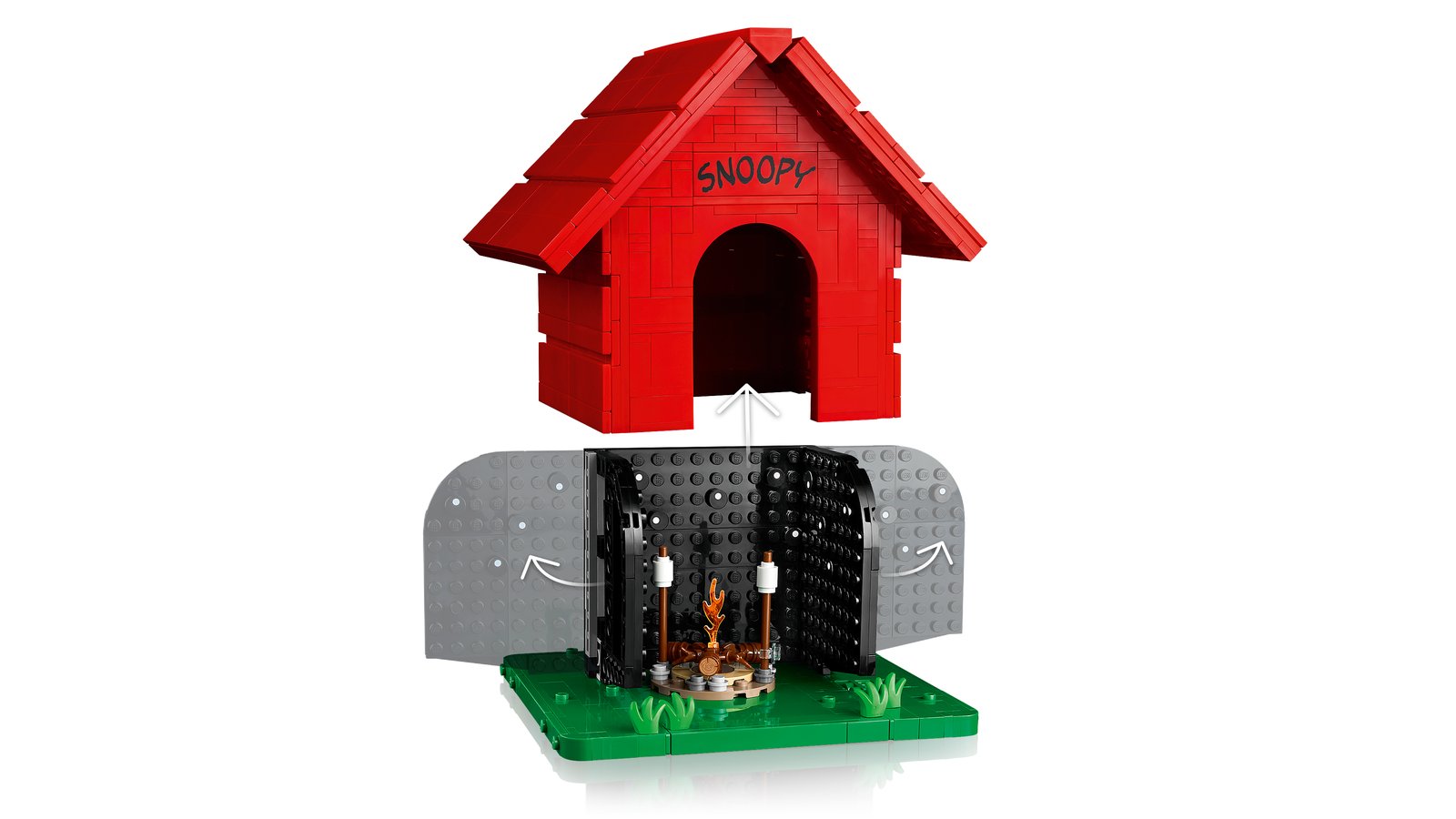 LEGO 21368 LEGO® Ideas 21368 - Peanuts: Snoopys Hundehütte – Detailansicht 4