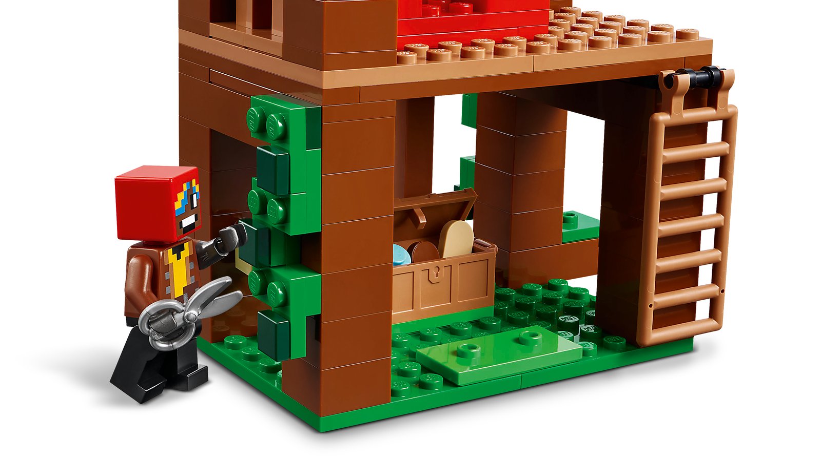 LEGO 21282 LEGO® Minecraft 21282 - Die Papageienhäuser – Detailansicht 4